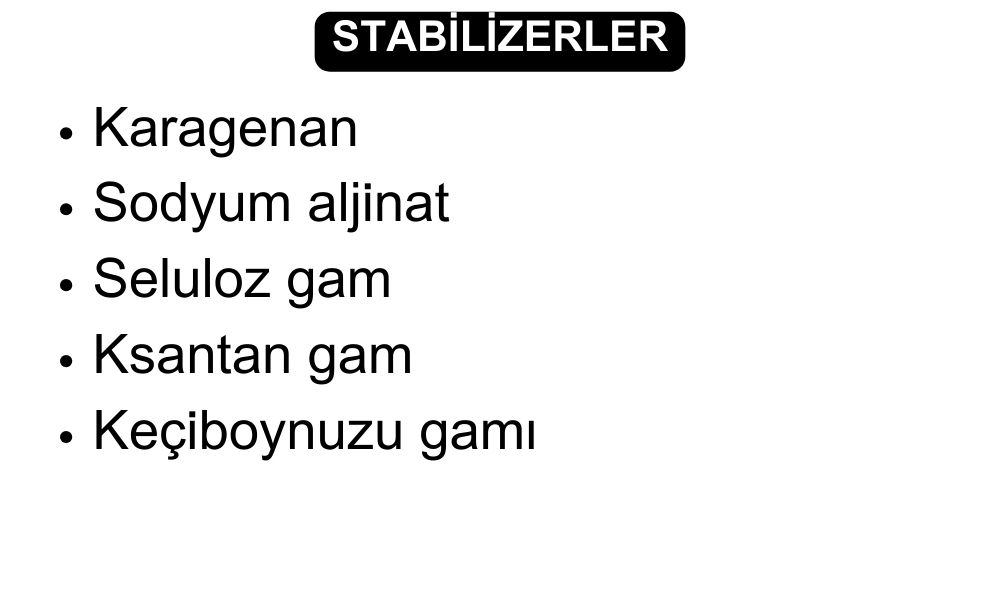 Stabilizerler