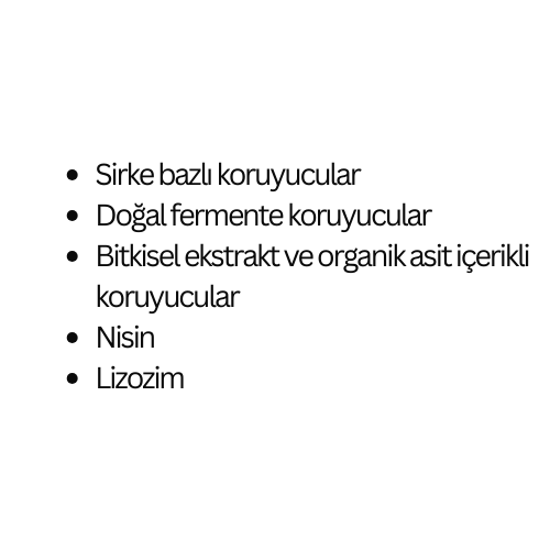 Doğal Koruyucular