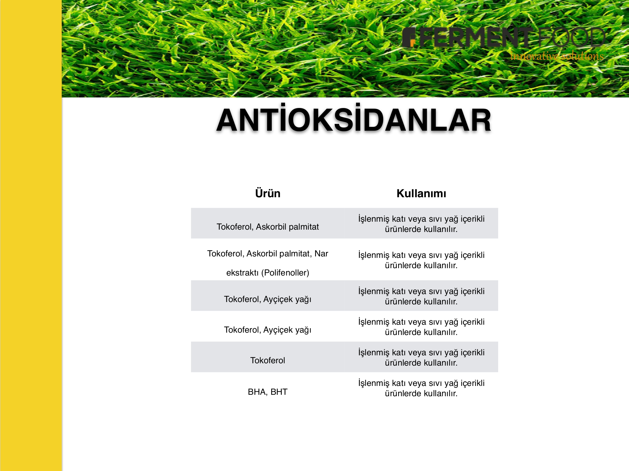 Antioksidanlar